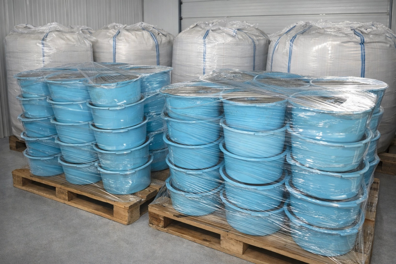 Minerálni lizy před expedicí 20kg